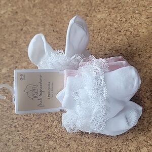0-6mo infant girl socks